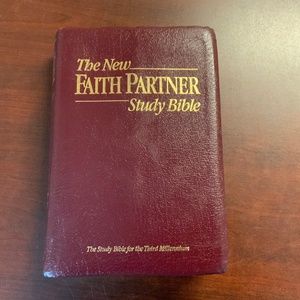 Bible with cover